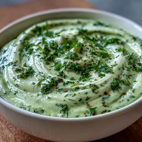 Steaming bowls of creamy celery and herb soup are garnished with fresh parsley and chives, served alongside crusty bread.