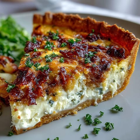 Spring Brunch Quiche Leeks Gruyere