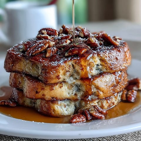 Easy Pancake Casserole Maple