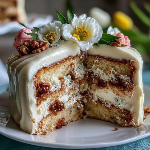 Simple First Communion sheet cake with buttercream flowers, decorated with soft pink and yellow piped blossoms for a festive celebration.