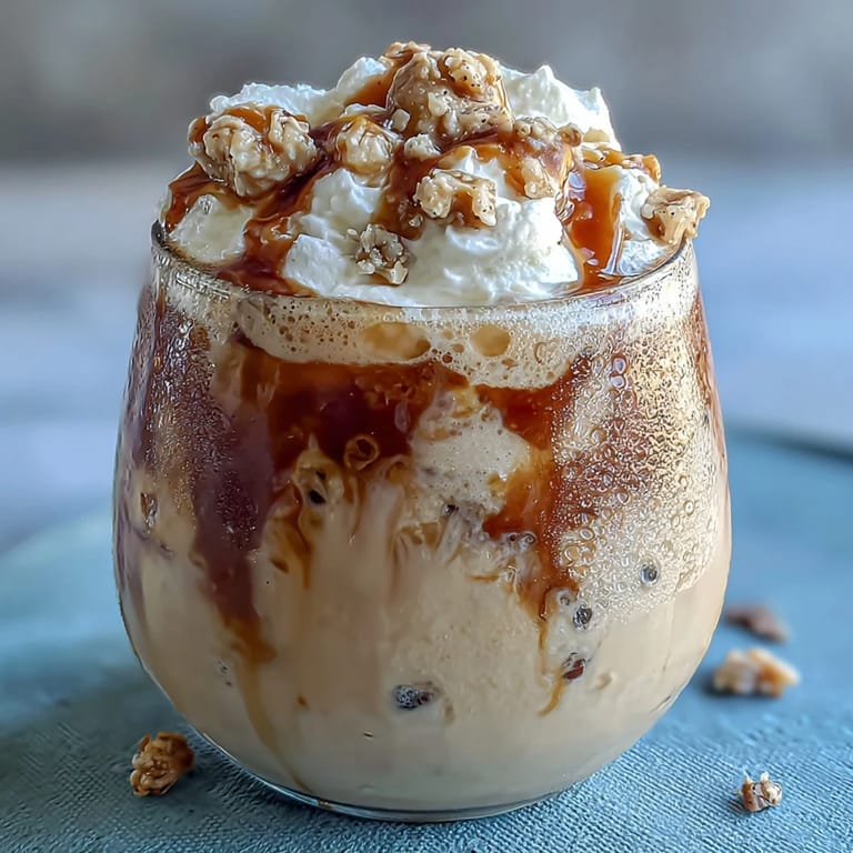 Refreshing vanilla bean frappuccino protein shake blended with ice, vanilla bean paste, and creamy almond milk.