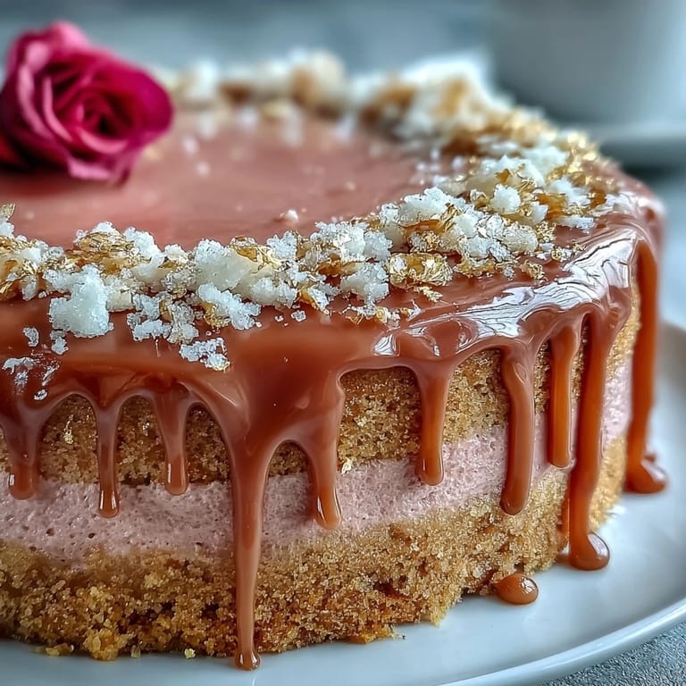 A vibrant slice of Bridal Shower Rosé Velvet Cake, revealing soft crumb and creamy filling.
