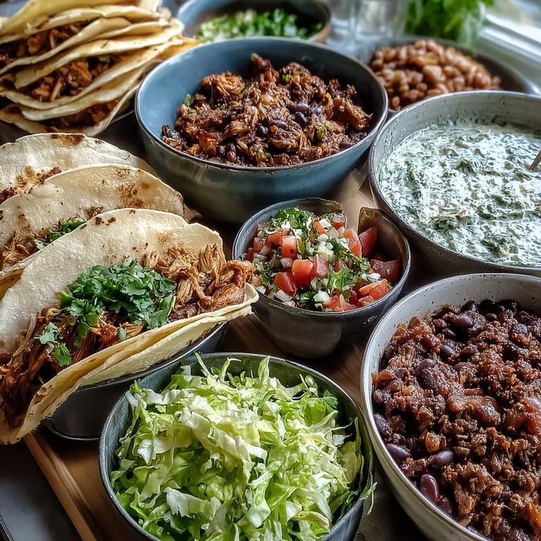 Enjoy an amazing DIY Taco Bar for Outdoor BBQ, perfect for sunny day feasting.